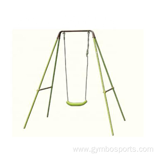 Single Kids Seat Leisure Steel Swing in School